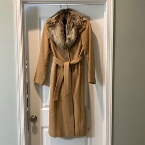 Guess wool trench coat.